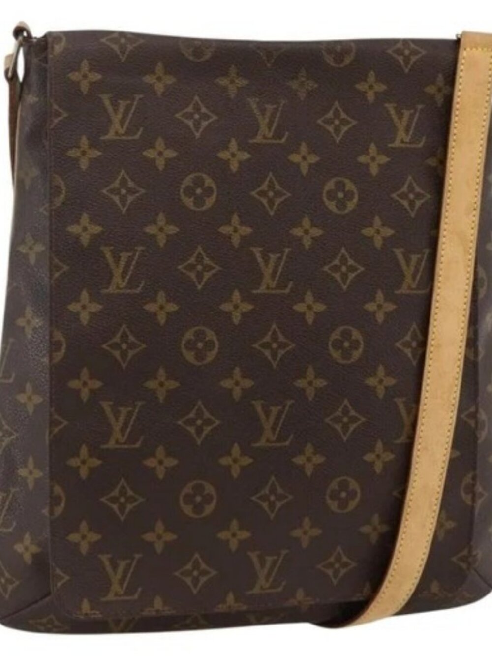 LOUIS VUITTON Monogram Musette Shoulder Bag M51256 LV Auth ARZ912